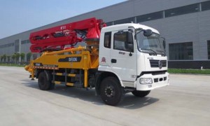 concrete pump truck