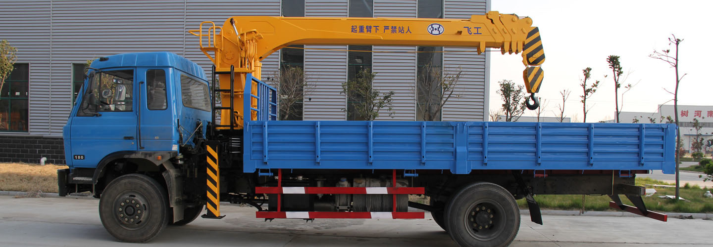 lorry crane banner