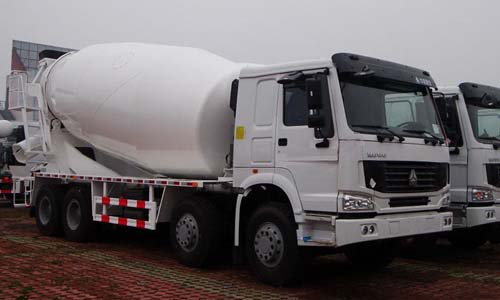 concrete mixer truck