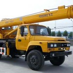 hydraulic crane truck
